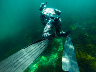 Under the ocean