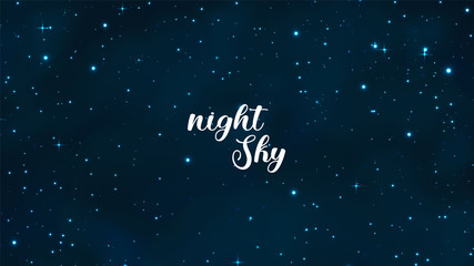 Night Sky Backrgound