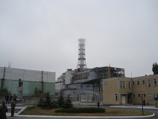 Chernobyl Nuclear Power Plant in Chernobyl Exclusion Zone
