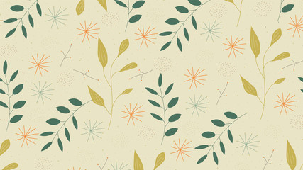 A Light Floral pattern background