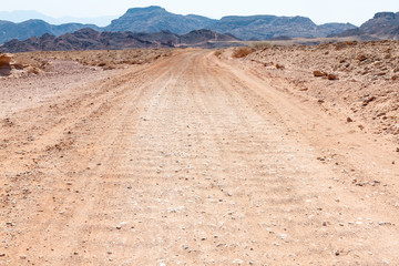 Desert trail at the Timna park, Israel © Phish Photography