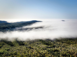 Fototapeta premium fog in the mountains