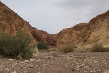 The Red canyon in Israel near Eilat