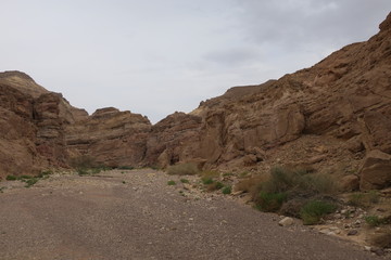 The Red canyon in Israel near Eilat