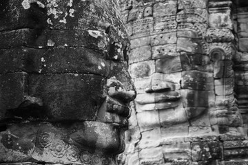 Large Faces, Angkor Wat temple