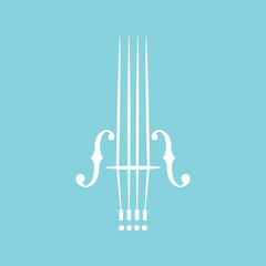 Cello icon vector illustration