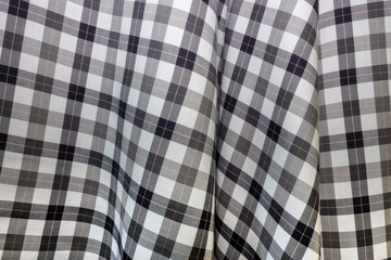 texture of red checkered picnic blanket