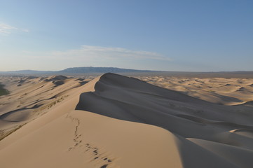 Fototapeta na wymiar Mongolie intérieure,Desert de Badain Jaran