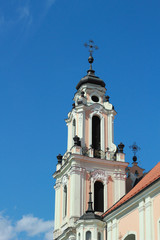 Fototapeta na wymiar St Catherine's Church, Vilnius, Lithuania