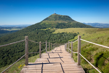 Fototapeta na wymiar Puy de Dôme, Auvergne, France
