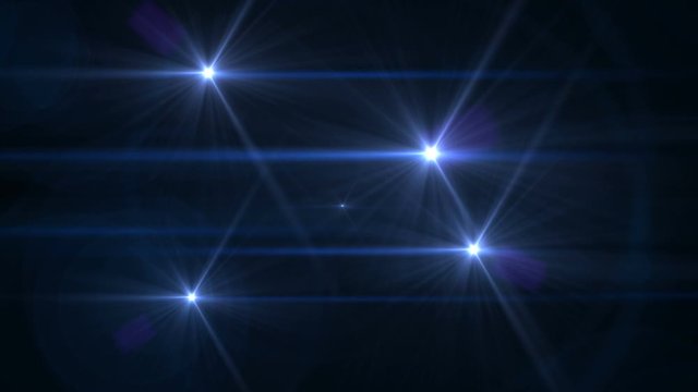 flashing lights star particles abstract overlay
