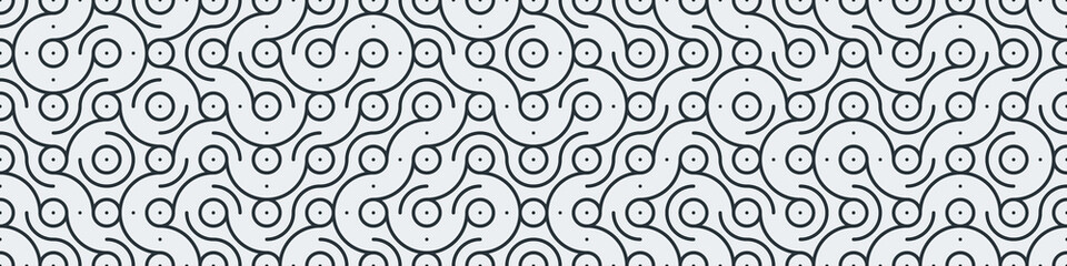 Truchet Random Pattern Generative Tile Art background illustration