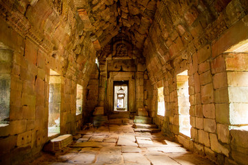 Angkor Wat vaulted interior space