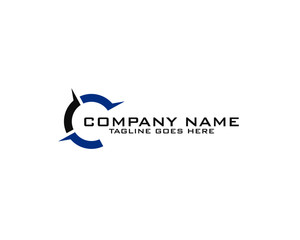 Creative Compass Concept Logo Design Template