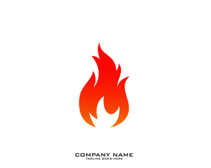 Fire flame Logo Template
