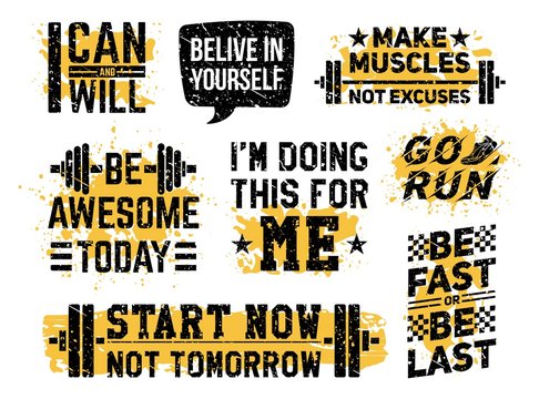 Motivational Fitness Quotes Images – Browse 13,162 Stock Photos, Vectors,  and Video | Adobe Stock