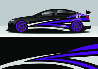 Fototapeta premium car sticker wrap vinyl background design modern abstract