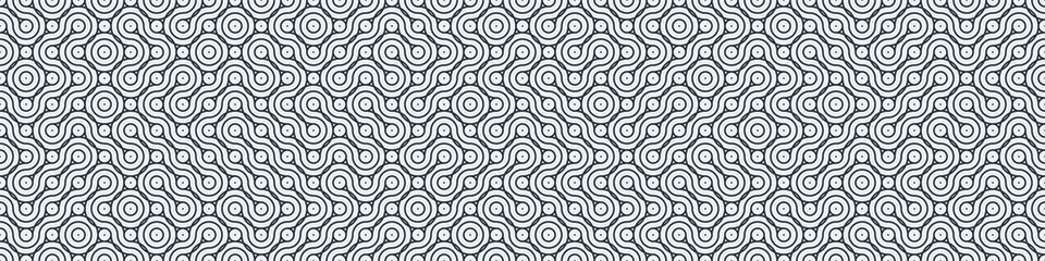 Truchet Random Pattern Generative Tile Art background illustration