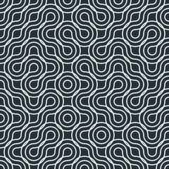 Truchet Random Pattern Generative Tile Art background illustration