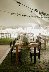 wedding garden party dinner party table setting