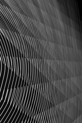 abstract long exposure blurred light lines black and white background. Geometric shapes