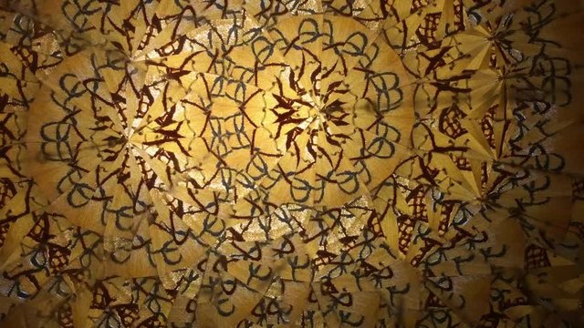 Kaleidoscope background. Shooting done with a real Kaleidoscope