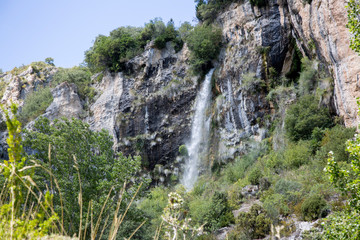 Waterfall in Tobera, Frias; Burgos