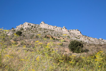 Fototapeta na wymiar Countryside near Poza de la Sal; Burgos
