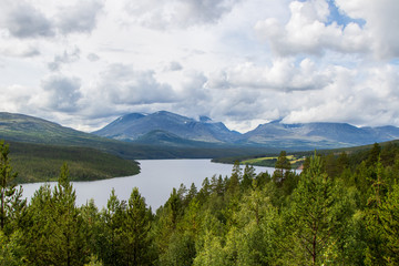 Rondane Nationalpark Fjell in Norway, Atnsjøen