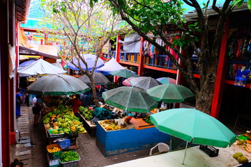 Mahé street market