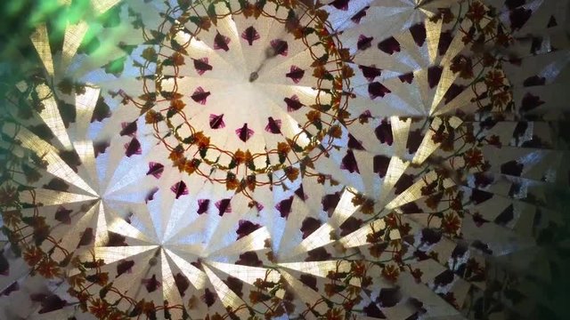 Kaleidoscope background. Shooting done with a real Kaleidoscope