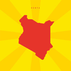 Kenya Vector Map