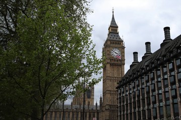 Fototapeta na wymiar Big Ben in London 
