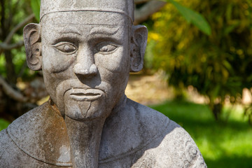 Sculpture at the Tomb of Tự Đức, Hue, Vietnam