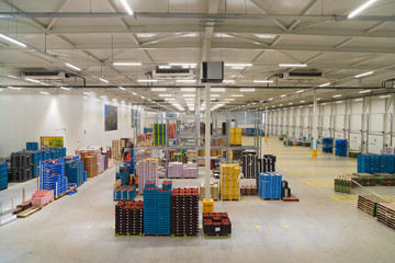 fruit warehouse interior