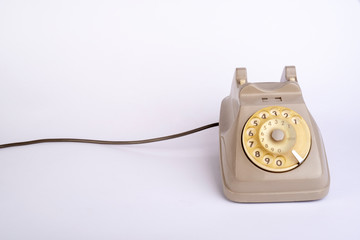 Telefono con cornetta vintage