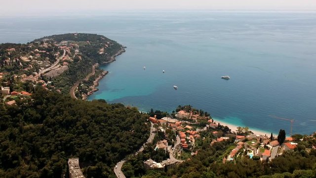 roquebrune cap martin drohne Luftaufnahme coast holiday 