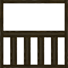 Wooden frame chalet construction elements