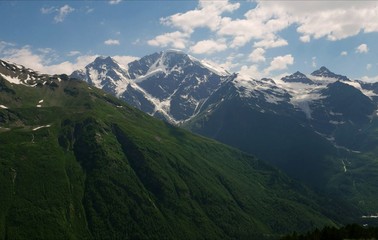 view of mountains