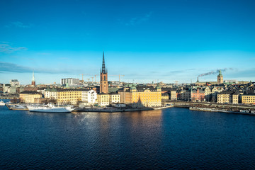 Obraz na płótnie Canvas Stockholm city in Sweden.