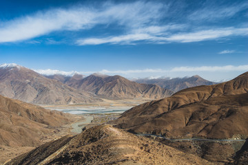 Fototapeta na wymiar Tibetan Landscape
