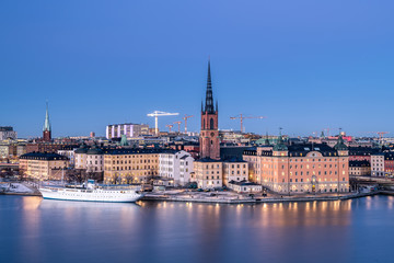 Fototapeta na wymiar Stockholm city in Sweden.