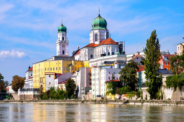 Fototapeta na wymiar St. Stephan's Cathedral, Passau, Bavaria, Germany