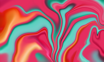 Abstract vibrant pink liquid background texture 