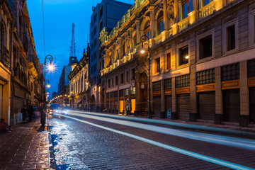 Fototapeta na wymiar Mexico City Streets