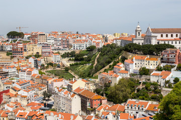 Fototapeta premium Ballade dans les rues de Lisbonne- Portugal