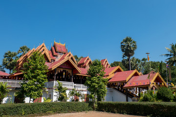 temple in lampang  northern thailand