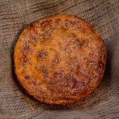 loaf of bread with seeds