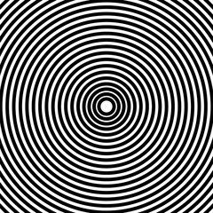 Geometric background of circles, halftone black backdrop