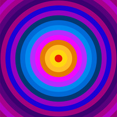 Colorful halftone gradients background. Geometric pattern with circles